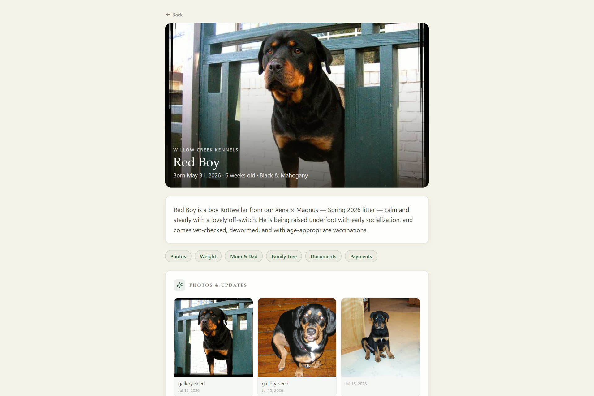 Kinvara buyer portal